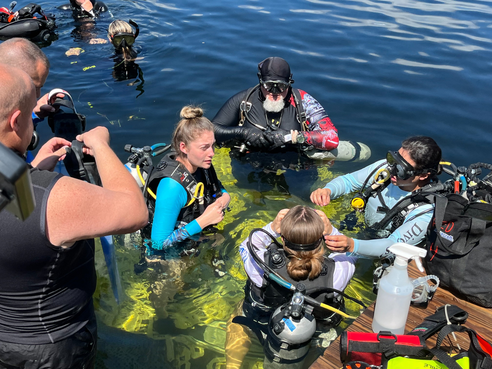 scuba training pool